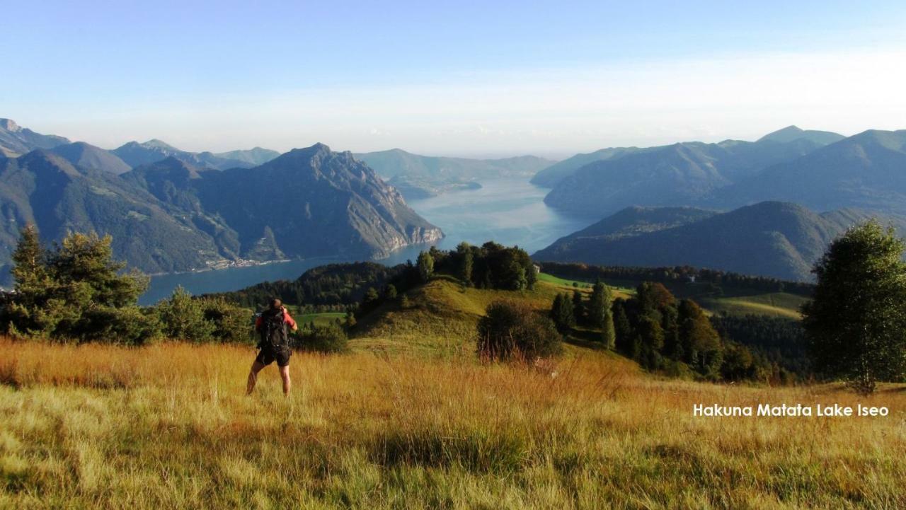La Casa Sull' Altopiano Mountain Lake Iseo Hospitality Bossico Екстер'єр фото