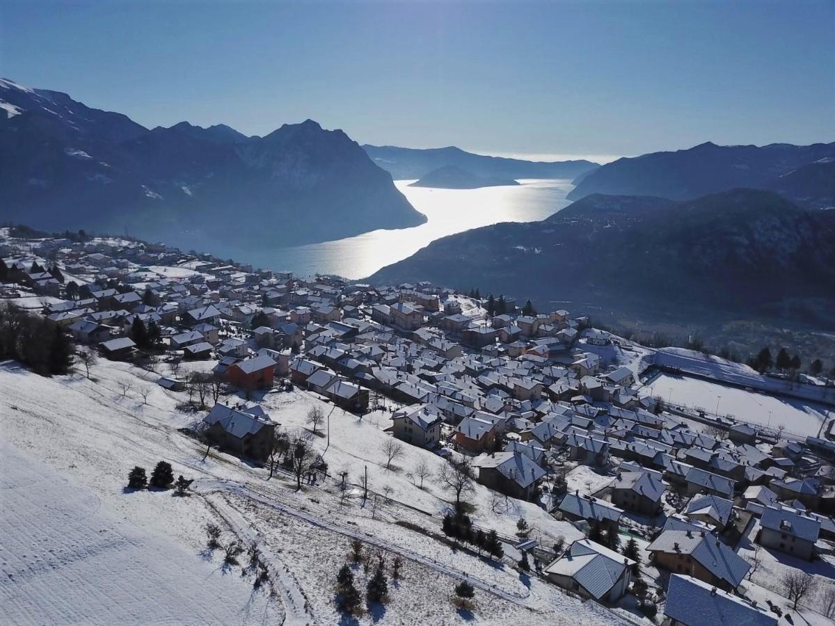 La Casa Sull' Altopiano Mountain Lake Iseo Hospitality Bossico Екстер'єр фото